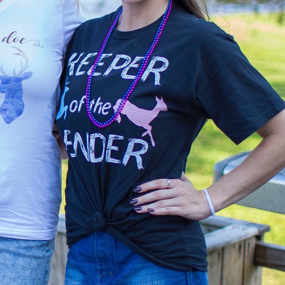 Tops Gender Reveal Buck Or Doe Keeper Of The Gender Poshmark
